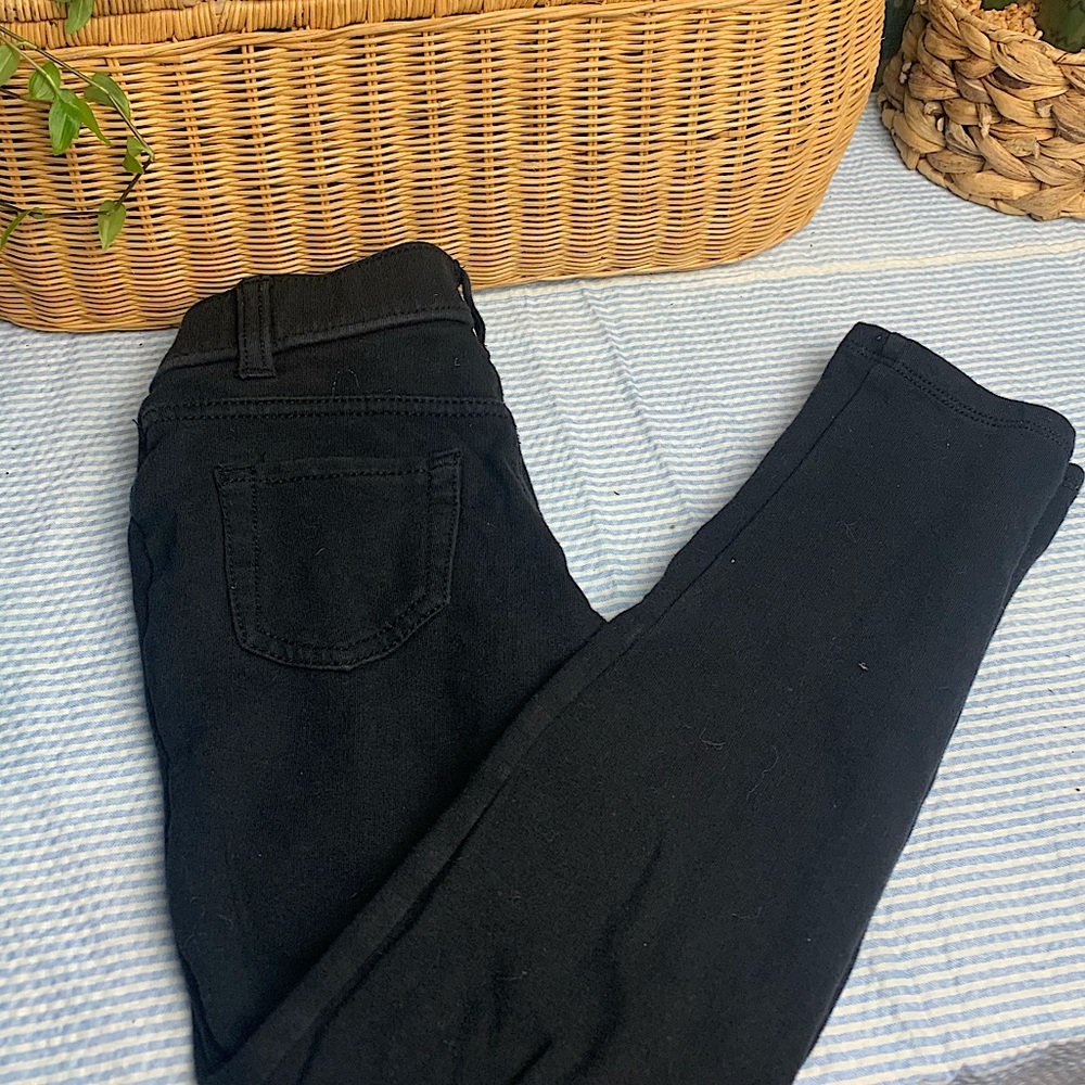 Girls size 6 Black Jeggings